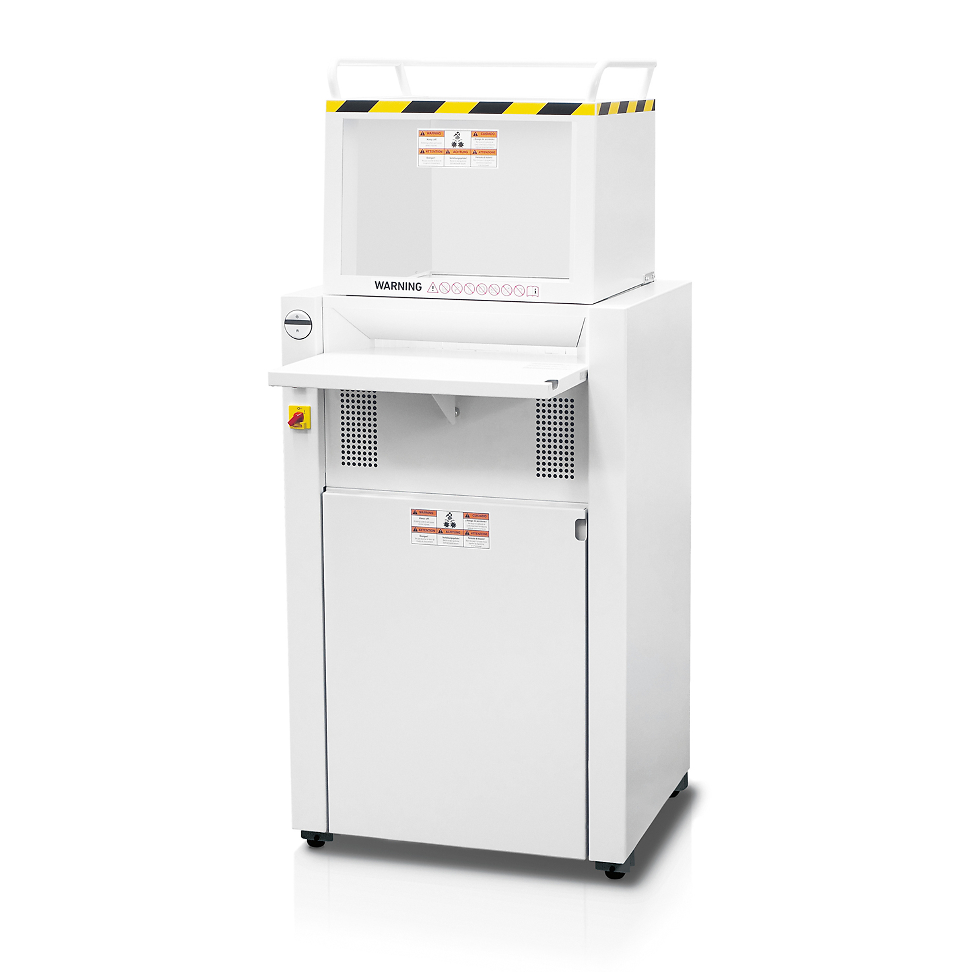 ideal. Paper Shredder, 60 Sheet Capacity, Cross-Cut, Model# IDEDSH0265H
